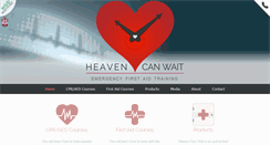 Desktop Screenshot of heavencanwait.biz